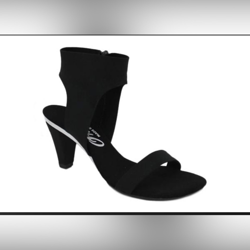 ONEX Showgirl-N Black Heel- Size 9